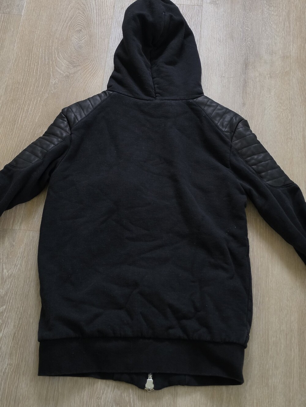 Balmain For H&M Balmain x H&M Black Jersey Hoodie Swe… - Gem